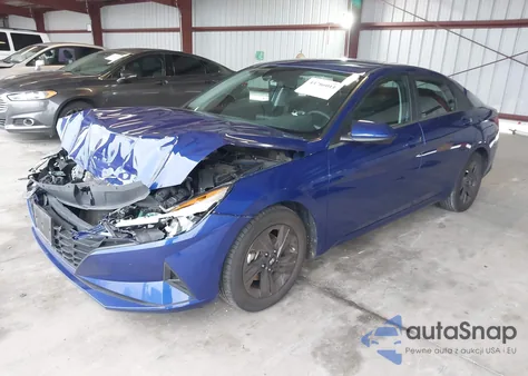 2022 Hyundai Elantra Sel from USA, damaged, VIN 5NPLM4AG3NH072647